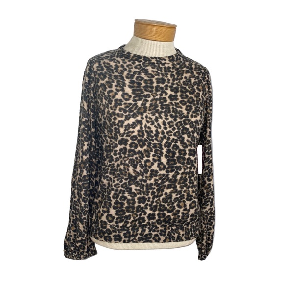 Riley & Rae long sleeve brushed waffle cheetah XS - Picture 1 of 9